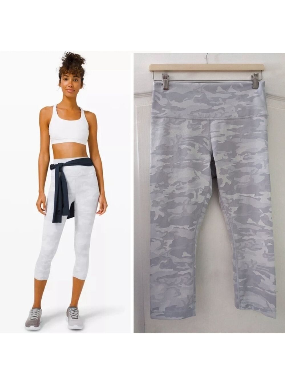 Lululemon | Wunder Under High-Rise Crop 21" Jacquard